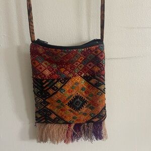 Multicolor Patterned Women Bag